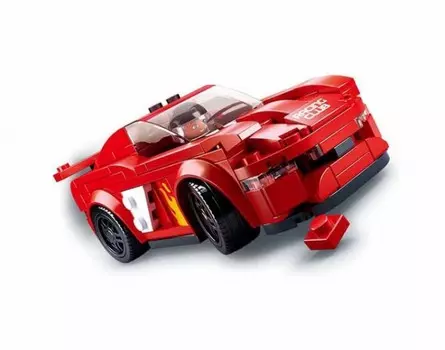 Конструктор Sluban Гоночная машина (163 детали)