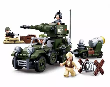 Конструктор Sluban Военная машина (332 детали)