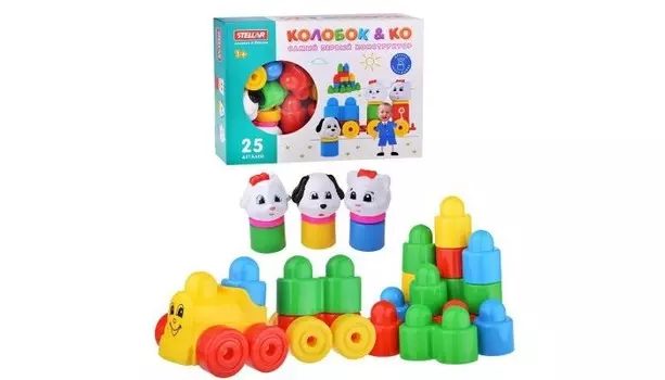 Конструктор Стеллар Колобок 25 деталей