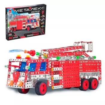 Конструктор Unicon Пожарная машина (842 детали)