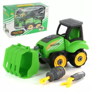 Конструктор Veld CO Скрутка Трактор с вилами