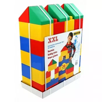 Конструктор Wader XXL (36 элементов)