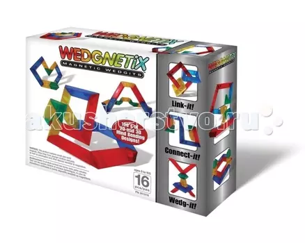 Конструктор Wedgits Wedgnetix (16 деталей)