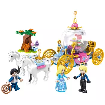 Конструктор ZheGao Карета Золушки (255 деталей)