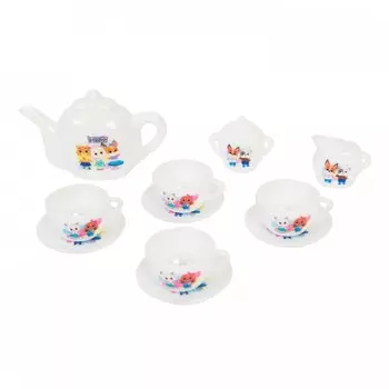 Кошечки-Собачки Чайный сервиз (12 предметов)
