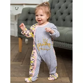 КотМарКот Комбинезон для девочки Миллитари 2020