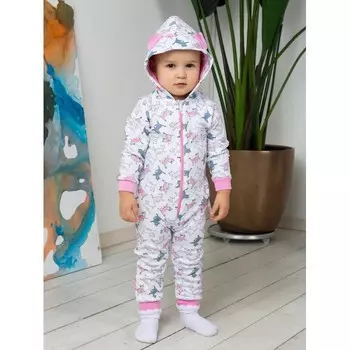 КотМарКот Комбинезон с капюшоном Котики 2021 6401009