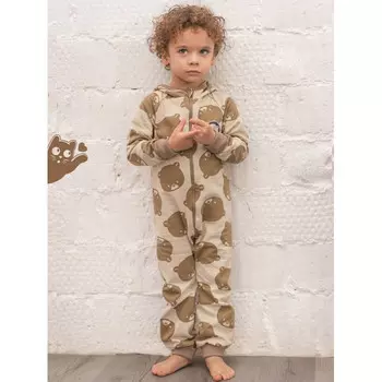 КотМарКот Комбинезон с капюшоном Мишка 66916247