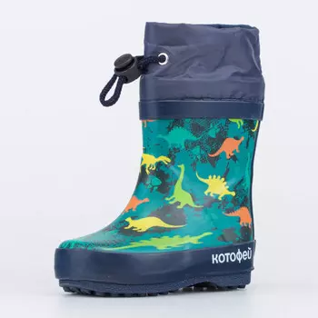 Котофей Резиновые сапоги Динозаврики
