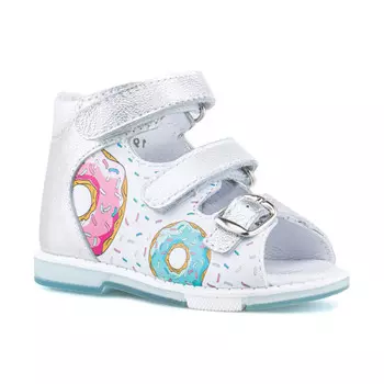 Котофей Туфли открытые для девочки 022135