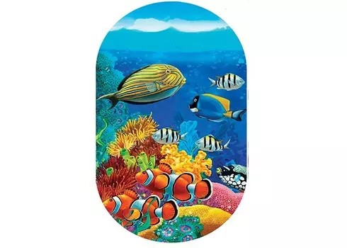 Коврик Aqua-Prime Аквариум 68х38 см