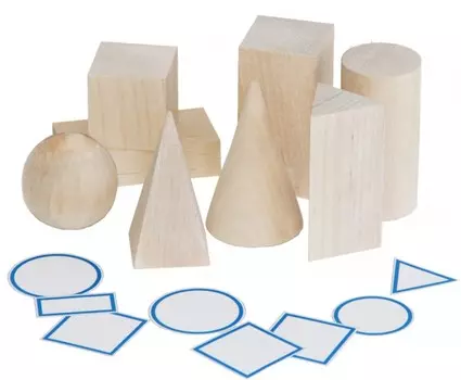 Краснокамская игрушка Обучающий набор Геометрические тела