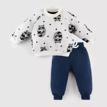 Крошка Я Комплект Еноты (джемпер и брюки)