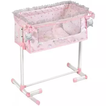 Кроватка для куклы DeCuevas с опускающимся бортиком Мария 50 см