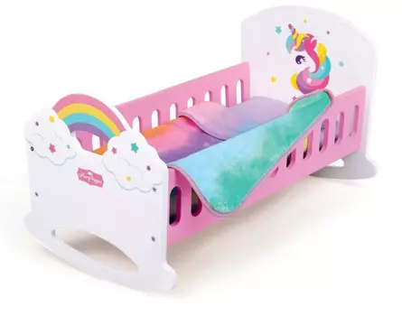 Кроватка для куклы Mary Poppins люлька Единорог