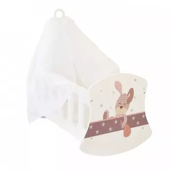 Кроватка для куклы Paremo Люлька с балдахином Мимими Крошка Зи Мини