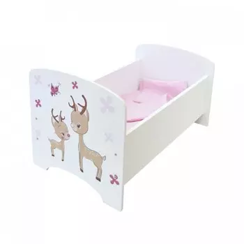 Кроватка для куклы Paremo Мимими Крошка Зуи