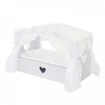 Кроватка для куклы Paremo с бельевым ящиком Любимая кукла