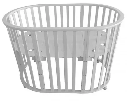 Кроватка-трансформер Briciola 8 в 1 без маятника