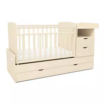 Кроватка-трансформер Indigo Соната с маятником