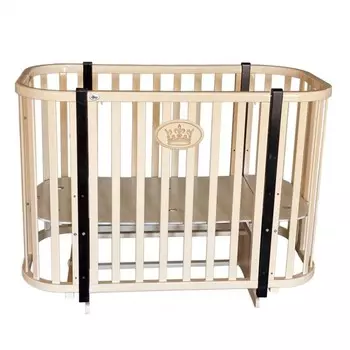 Кроватка-трансформер Oliver Versale 4 автостенка (поперечный маятник)