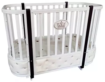 Кроватка-трансформер Oliver Versale Elegance 4 автостенка (поперечный маятник)