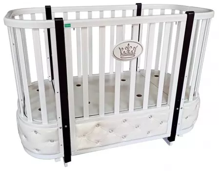 Кроватка-трансформер Palermo Harmony Elegance 4 автостенка (поперечный маятник)