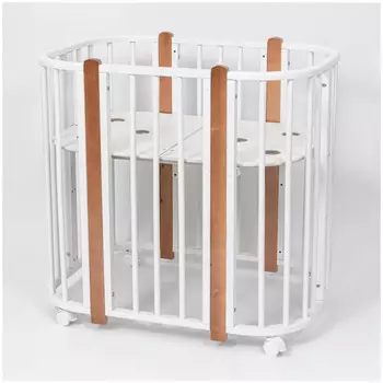 Кроватка-трансформер Sweet Baby на колесах Palermo 5 в 1