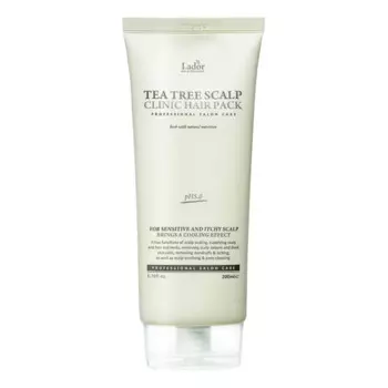Lador Маска для кожи головы с чайным деревом Tea Tree Scalp Clinic Hair Pack 200 мл