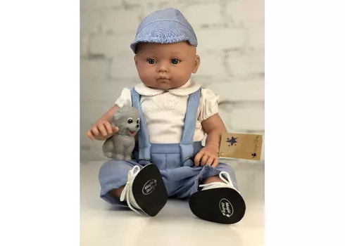 Lamagik S.L. Пупс Артур в голубых шортиках 45 см