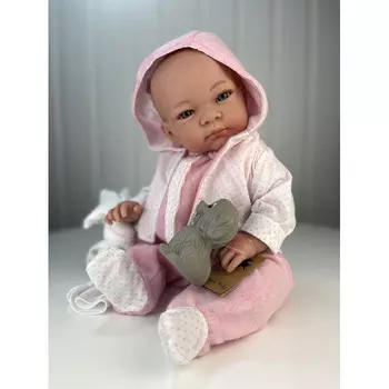 Lamagik S.L. Пупс Дженни в розовом худи 43 см