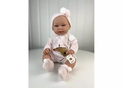 Lamagik S.L. Пупс Марина в жакете и шапочке 47 см