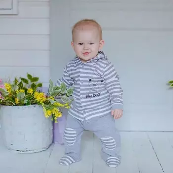 Лапушка Кофточка на пуговицах Мой мишка