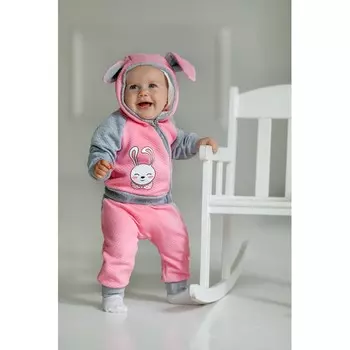 Лапушка Комплект Зайка (кофточка, штаны)