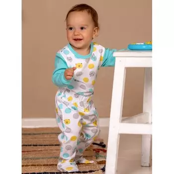 Лапушка Ползунки для мальчика Лимончик 0247и 3 шт