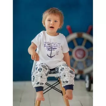 Лапушка Штанишки с карманом Морская 5014и