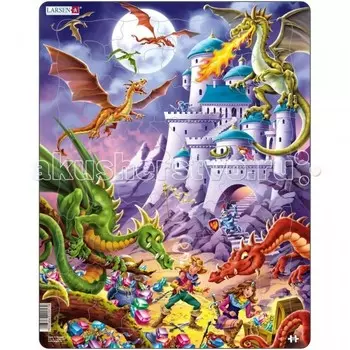 Larsen Пазл Драконы US17