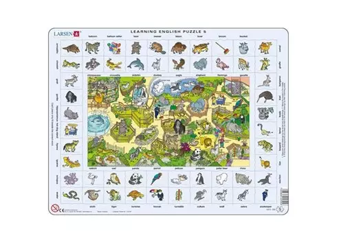 Larsen Пазл Изучаем английский 5