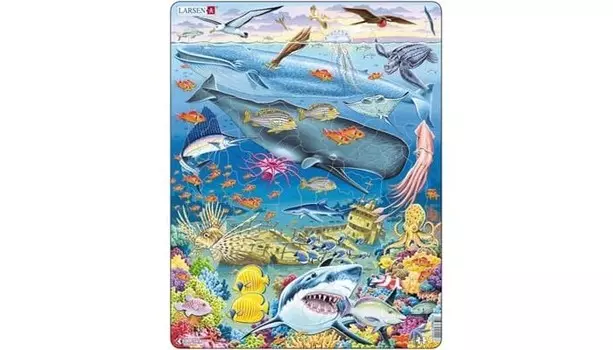 Larsen Пазл Киты