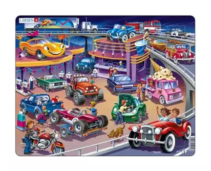 Larsen Пазл Машины US19