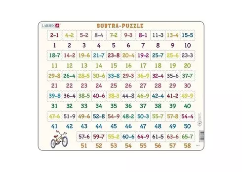 Larsen Пазл Математика-Вычитание