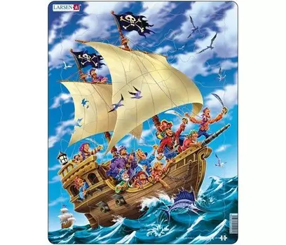 Larsen Пазл Пираты US9