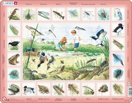 Larsen Пазл Пруд (Русский)