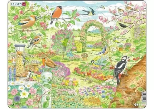 Larsen Пазл Птицы в саду