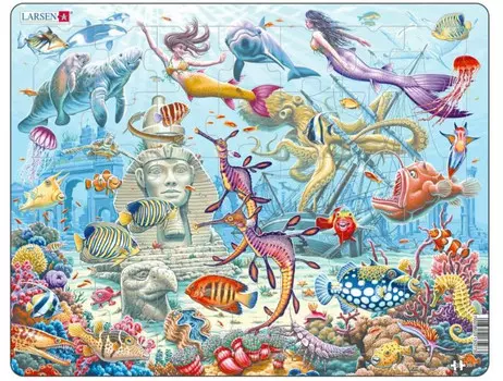 Larsen Пазл Русалки (35 деталей)