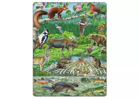 Larsen Пазл Северный лес