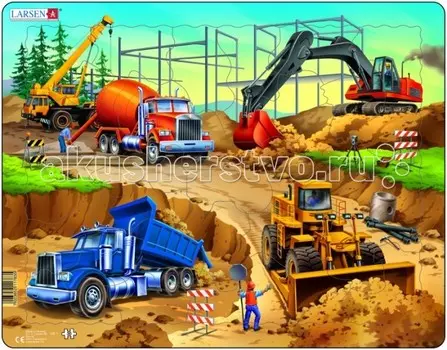Larsen Пазл Стройка US1