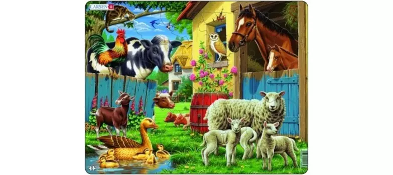 Larsen Пазл Животные фермы