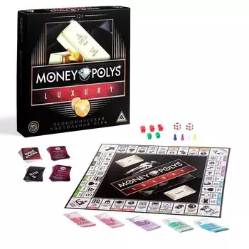 Лас Играс Экономическая игра Money Polys Luxury 12+