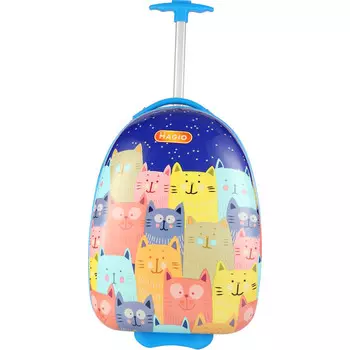 Lats Чемодан детский облегченный Коты